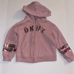 DKNY Girls’ Pink Jacket Size 4T